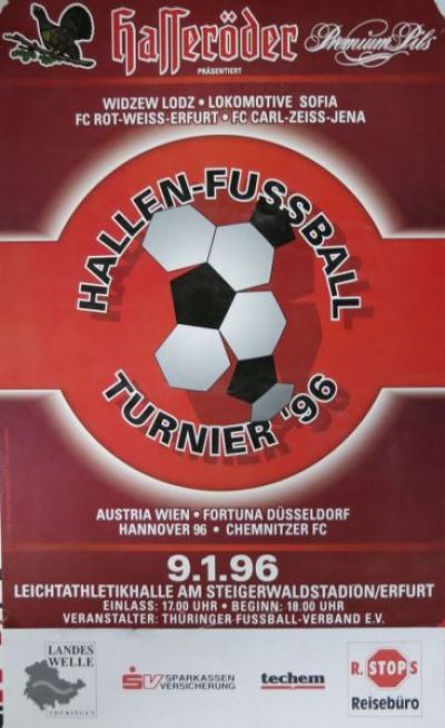 RW Erfurt Programm 1997/98 Chemnitzer FC 