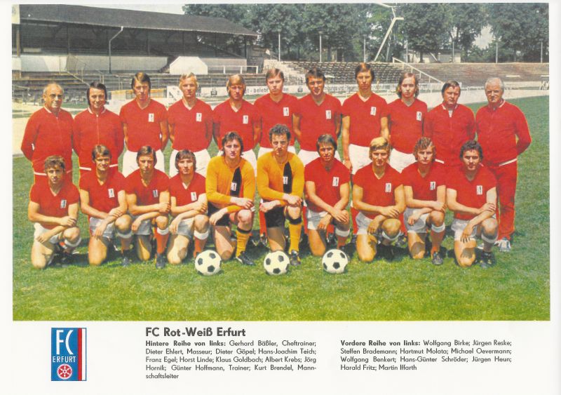 BSG Sachsenring Zwickau OL 79/80 FC Rot-Weiss Erfurt 